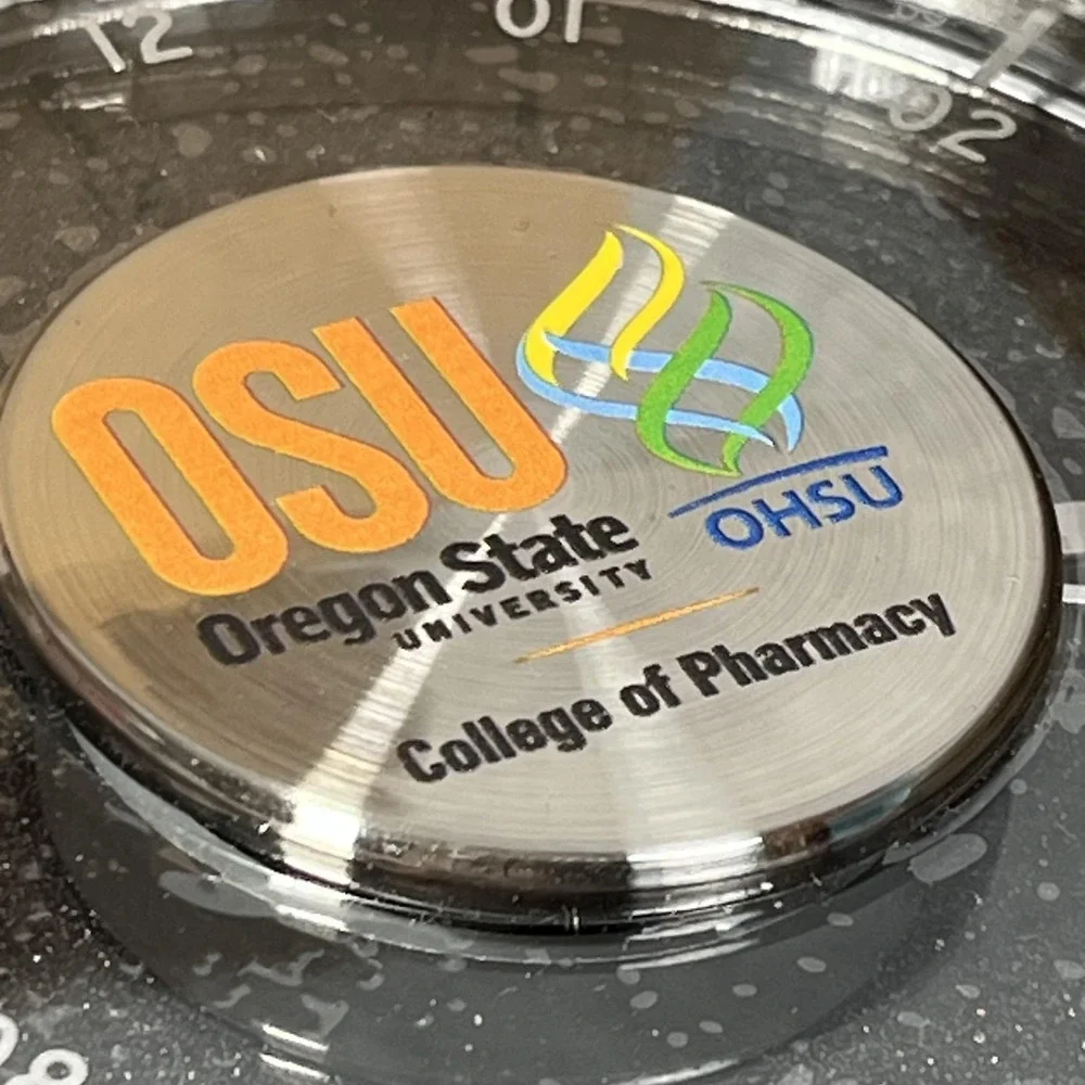 OSU Desk Clock Oregon State University Pharmacy College OHSU Modern Office‎ Gift